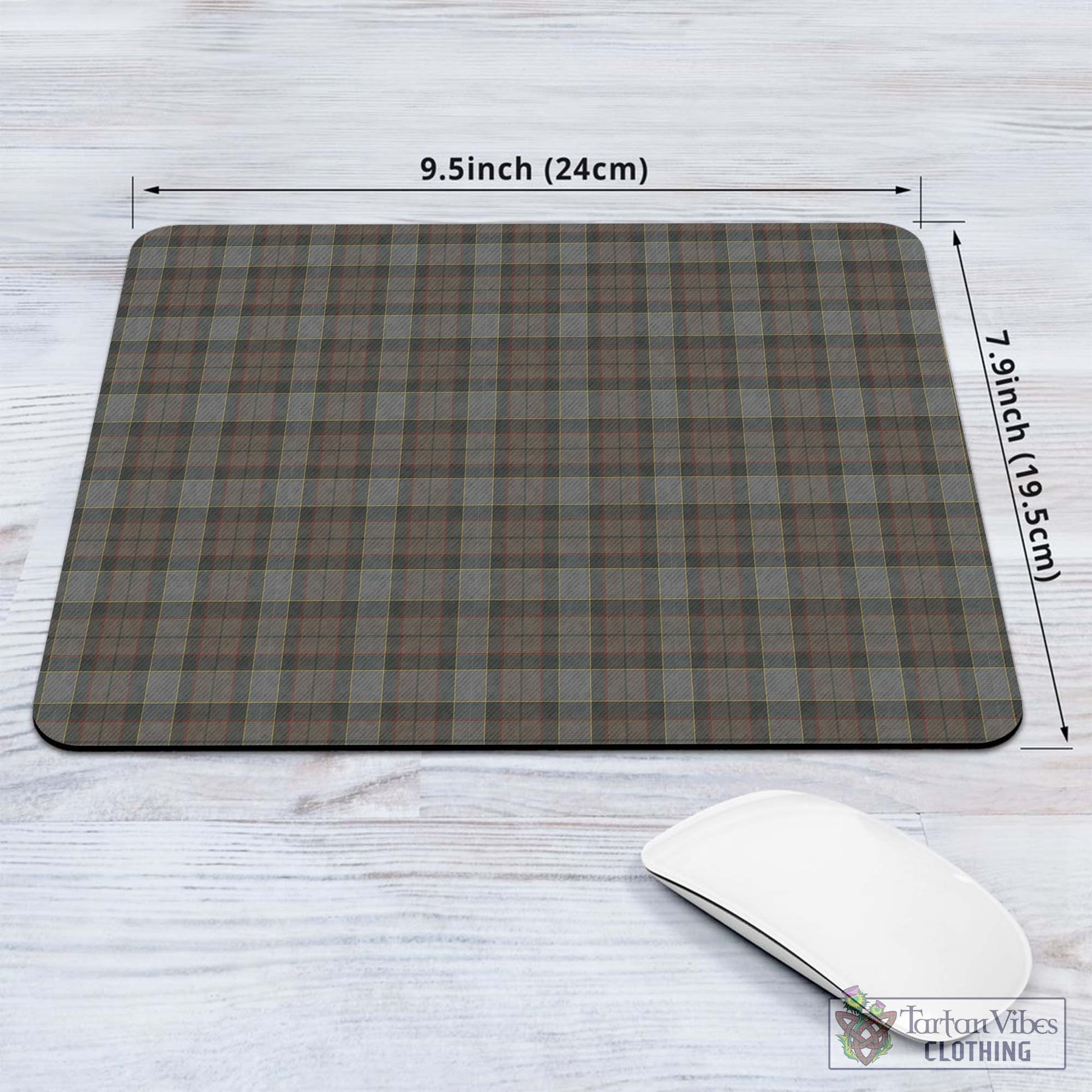 Tartan Vibes Clothing Outlander Fraser Tartan Mouse Pad