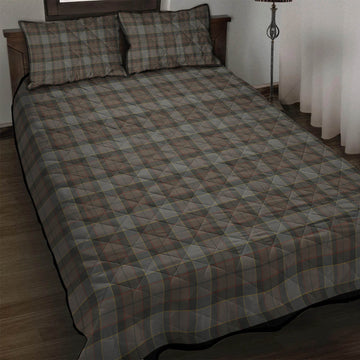 Outlander Fraser Tartan Quilt Bed Set