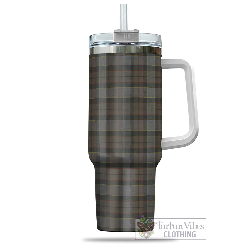 Tartan Vibes Clothing Outlander Fraser Tartan Tumbler with Handle