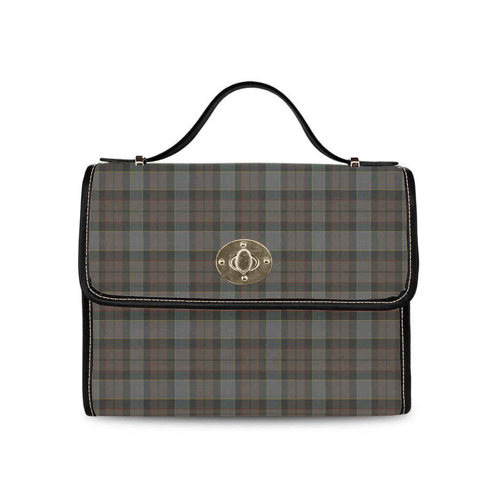 outlander-fraser-tartan-leather-strap-waterproof-canvas-bag