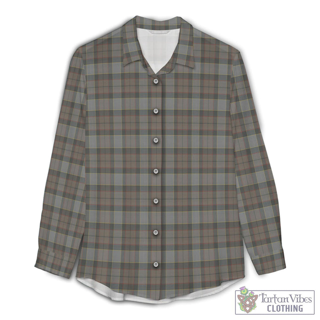 Outlander Fraser Tartan Womens Casual Shirt