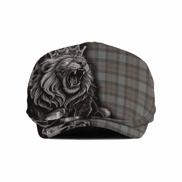 Outlander Fraser Tartan Flat Cap, Jeff Cap Roaring Lion Heritage