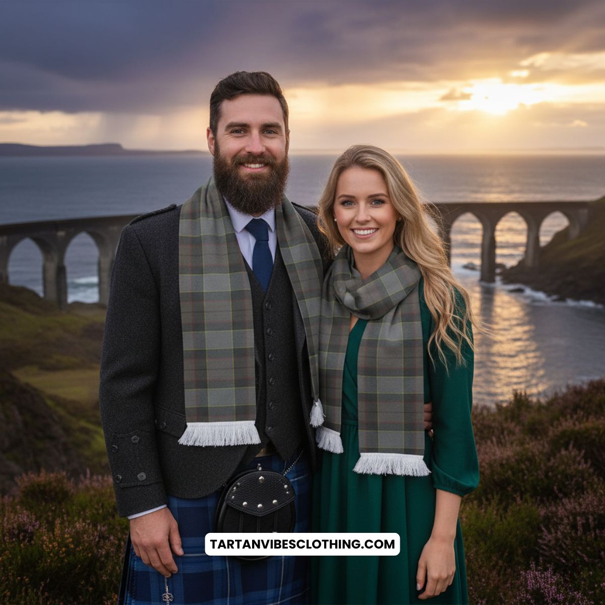 Outlander Tartan Ruffneck Scarf