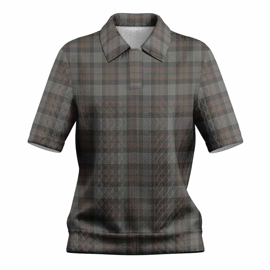 Outlander Fraser Tartan Women’s Polo Sweater Top