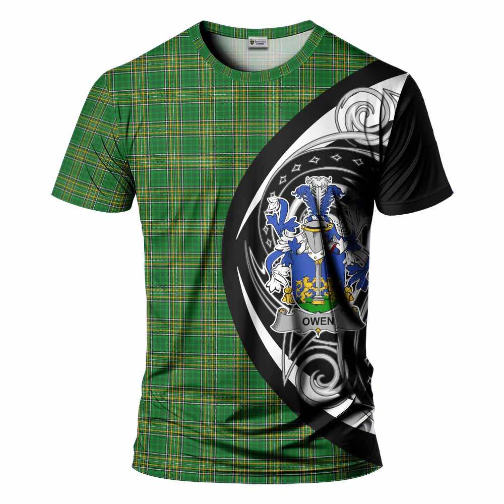 Tartan Vibes Clothing Owen Irish Clan T-Shirt Celtic Circle Style