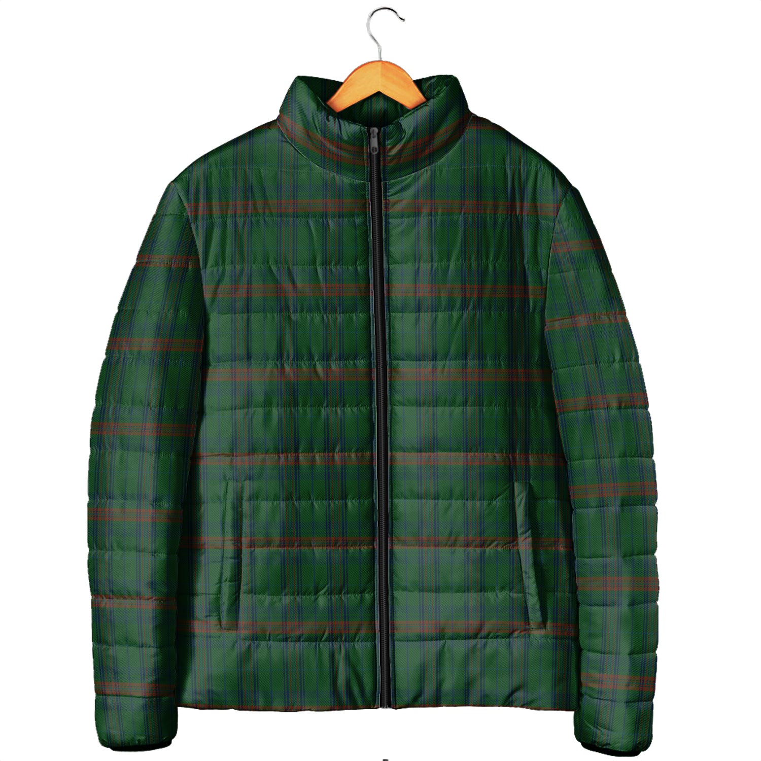 Owen of Wales Tartan Padded Jacket Men's Padded Jacket - Tartan Vibes Clothing