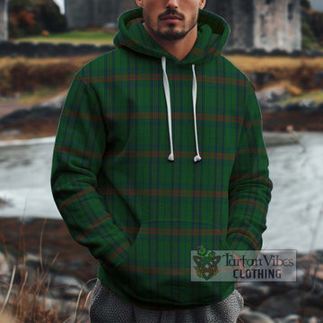 Owen of Wales Tartan Cotton Hoodie