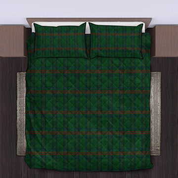 Owen of Wales Tartan Quilt Bed Set