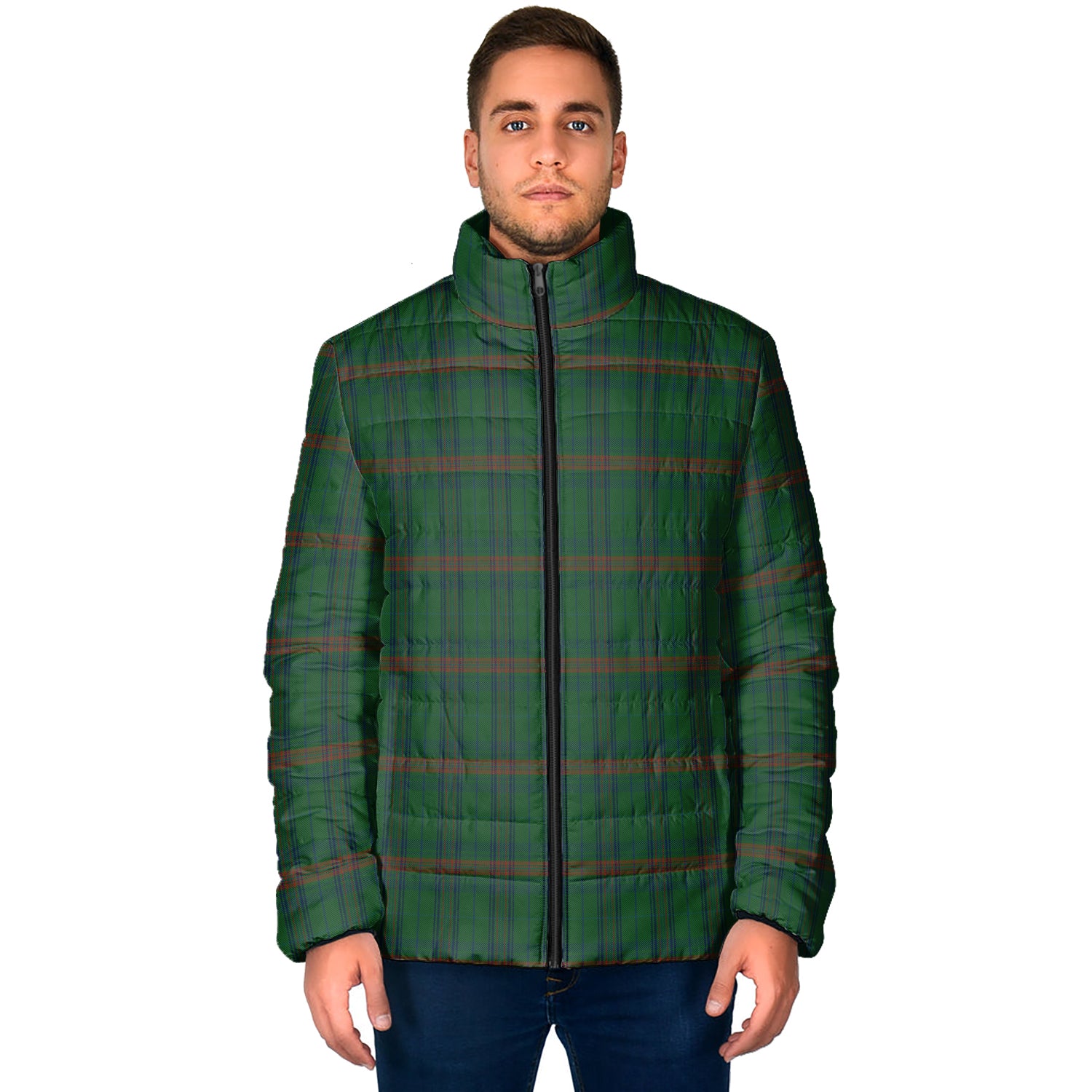 Owen of Wales Tartan Padded Jacket - Tartan Vibes Clothing