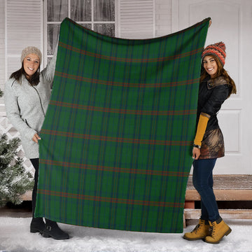 Owen of Wales Tartan Blanket
