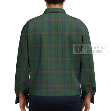 Owen of Wales Tartan Unisex Lapel Cotton Jacket