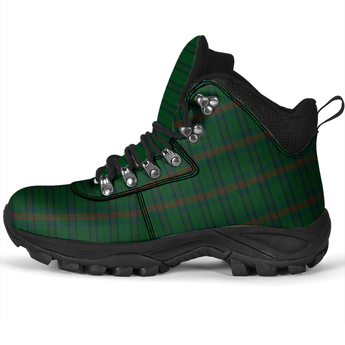 Owen of Wales Tartan Alpine Boots - Tartanvibesclothing