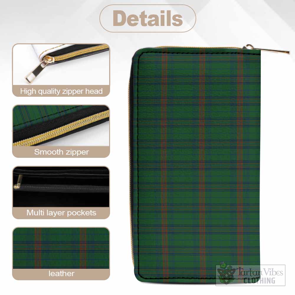 Owen of Wales Tartan Women's Leather Wallet - Tartan Vibes Clothing