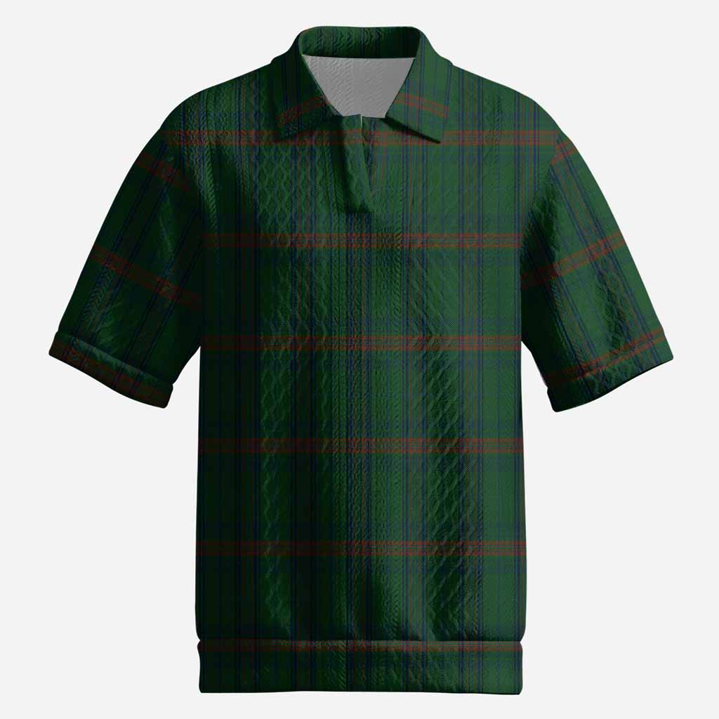 Owen of Wales Tartan Men’s Polo Sweater Top