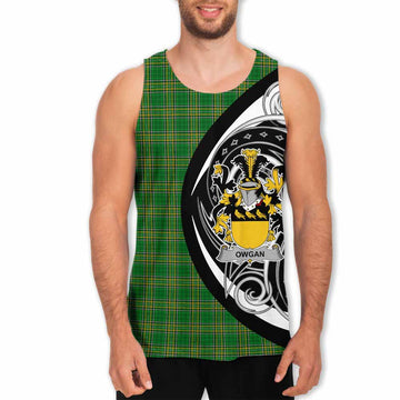 Owgan Irish Clan Men's Tank Top Celtic Circle Style