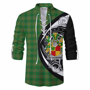 Packenham Irish Clan Ghillie Kilt Shirt Celtic Circle Style Men - Tartan Vibes Clothing