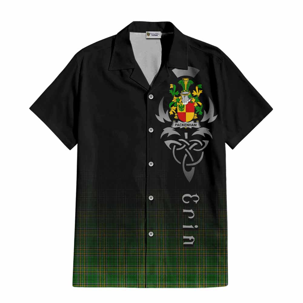 Packenham Irish Clan Hawaiian Shirt with Coat of Arms Erin Go Bragh Celtic Inspired Kid - Tartan Vibes Clothing