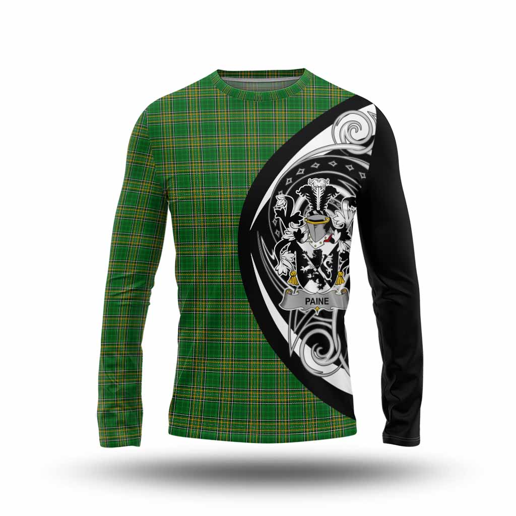 Paine Irish Clan Long Sleeve T-Shirt Celtic Circle Style Unisex - Tartan Vibes Clothing