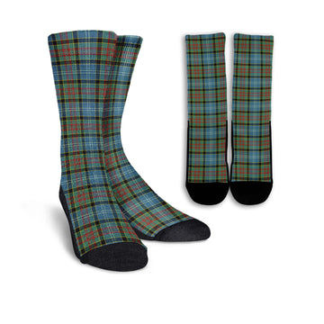 Paisley Tartan Crew Socks