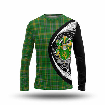 Paisley Irish Clan Long Sleeve T-Shirt Celtic Circle Style Unisex - Tartan Vibes Clothing