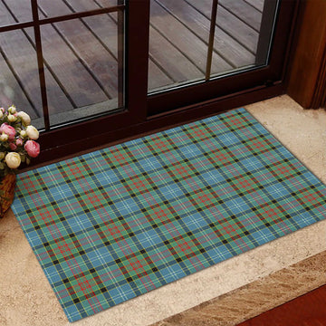 Paisley Tartan Rubber Doormat