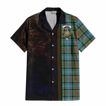 Paisley Tartan Family Crest Hawaiian Shirt Alba Gu Brath Be Brave Lion Ancient Style