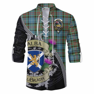 Paisley Tartan Family Crest Ghillie Kilt Shirt Lion Rampant Royal Thistle Shield Celtic Inspired