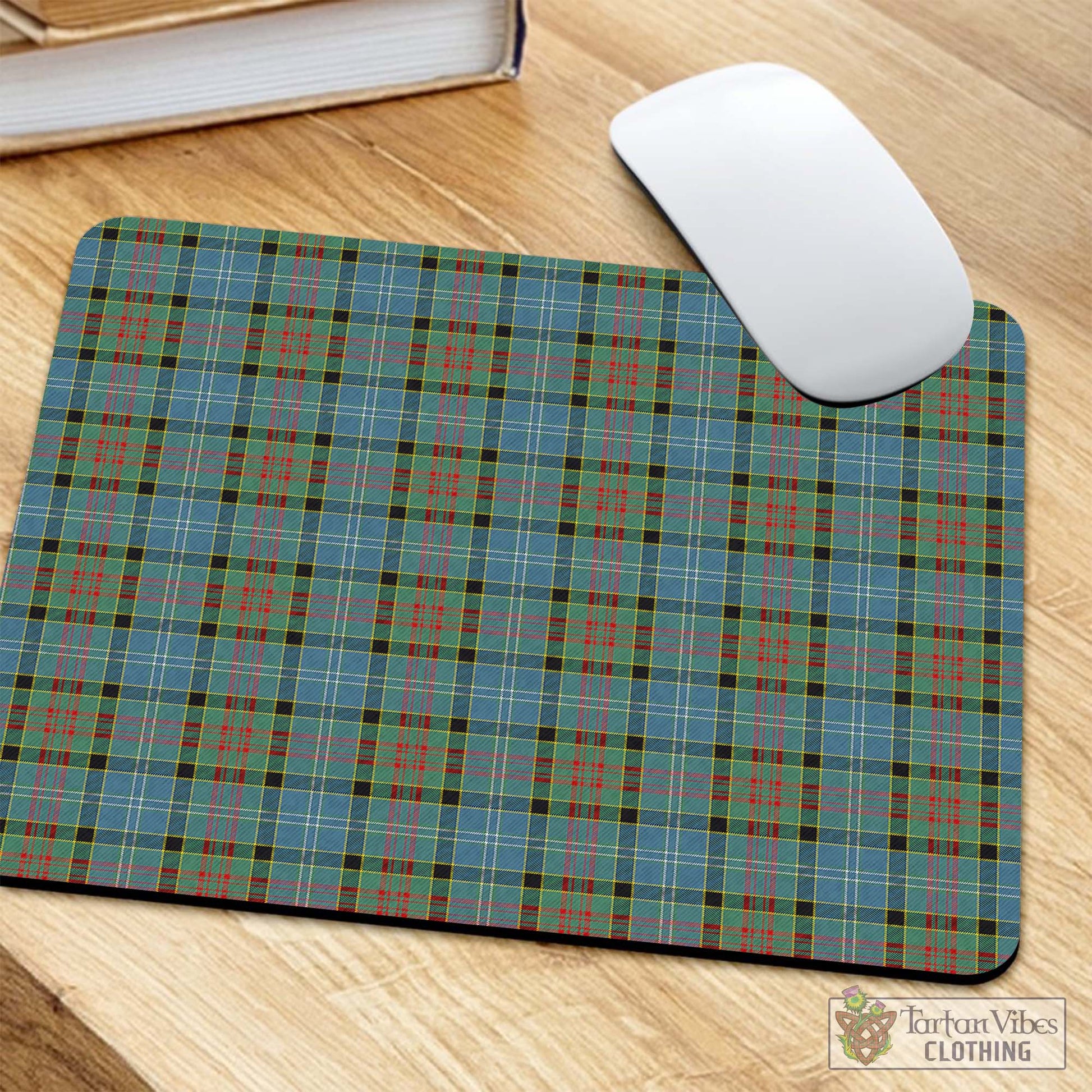 Tartan Vibes Clothing Paisley Tartan Mouse Pad
