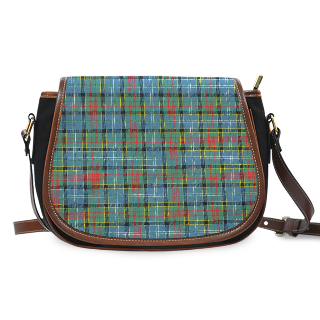 Paisley Tartan Saddle Bag One Size - Tartan Vibes Clothing