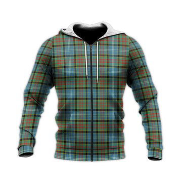 Paisley Tartan Knitted Hoodie