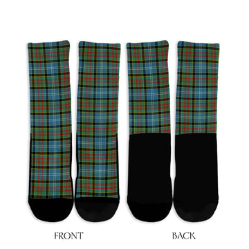 Paisley Tartan Crew Socks