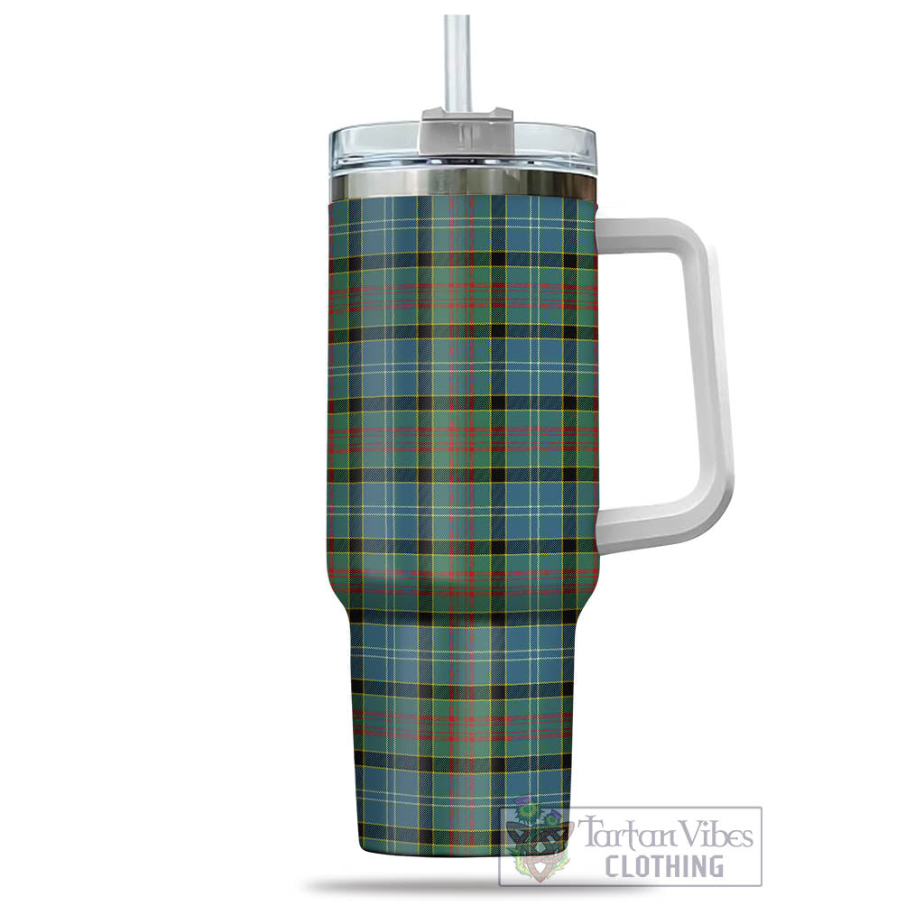 Tartan Vibes Clothing Paisley Tartan Tumbler with Handle
