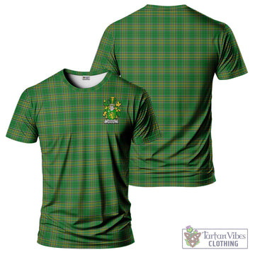 Paisley Irish Clan Tartan T-Shirt with Family Seal Kid's Shirt - Tartan Vibes Clothing