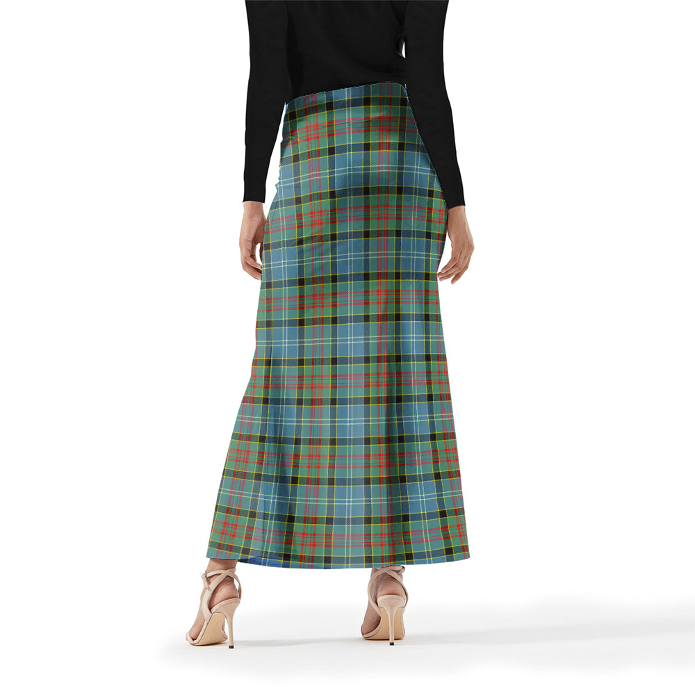 paisley-tartan-womens-full-length-skirt