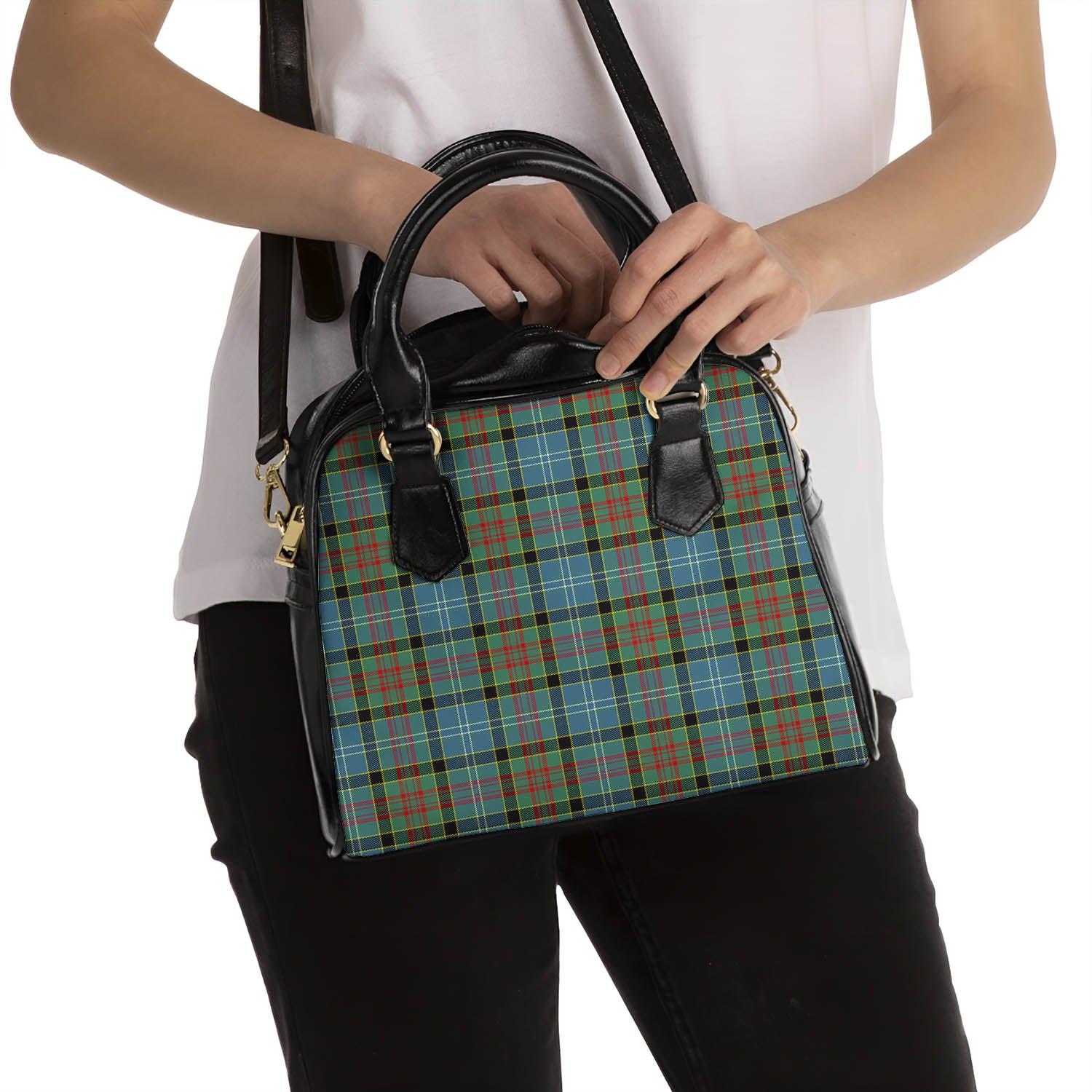 Paisley Tartan Shoulder Handbags - Tartanvibesclothing