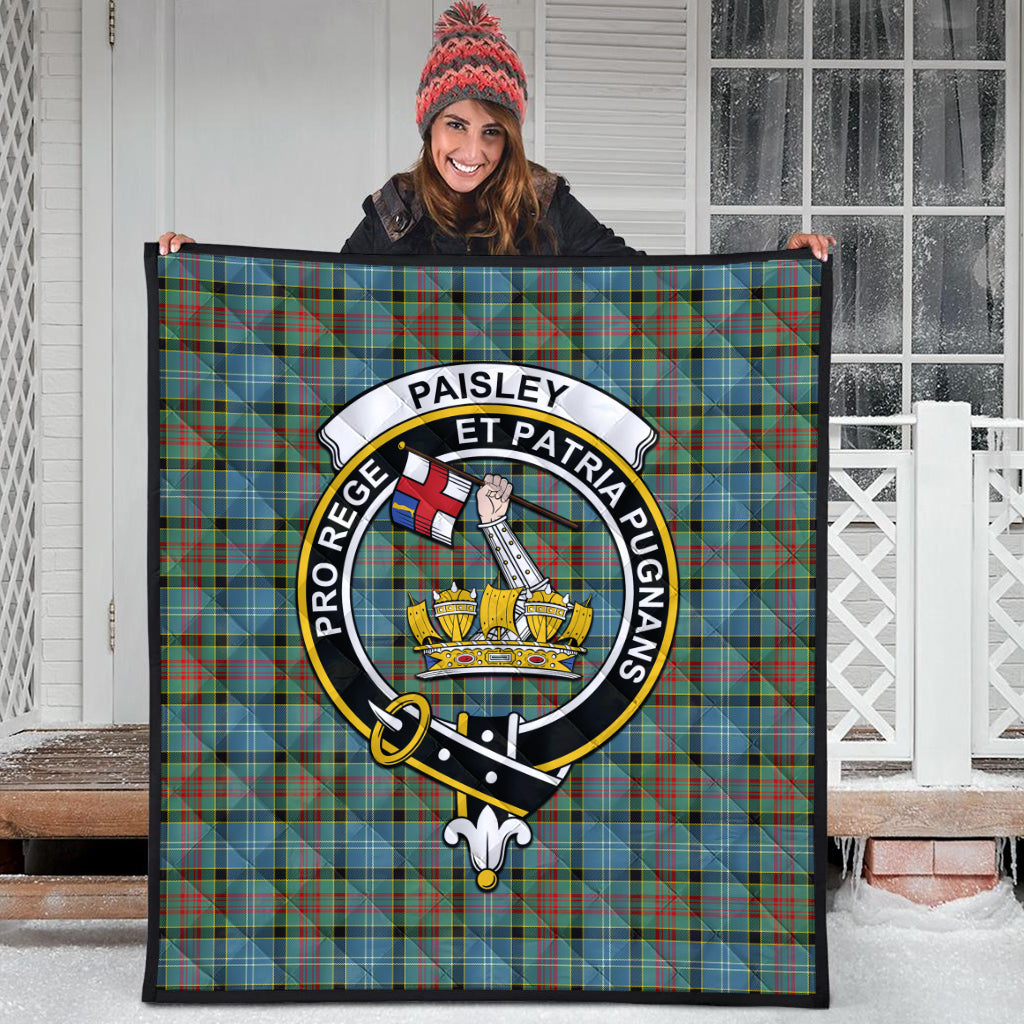 paisley-tartan-quilt-with-family-crest