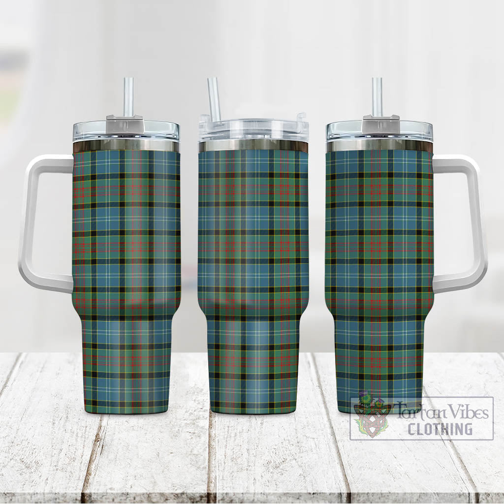 Tartan Vibes Clothing Paisley Tartan Tumbler with Handle