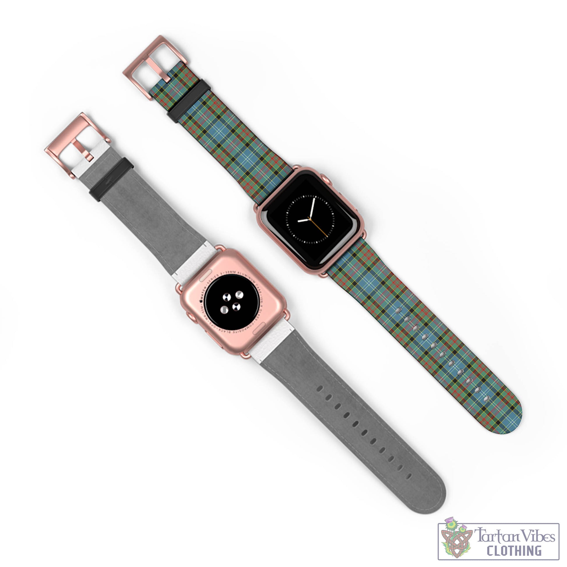 Tartan Vibes Clothing Paisley Tartan Watch Band