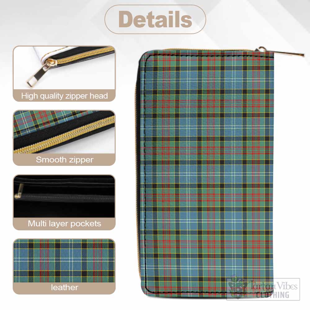 Tartan Vibes Clothing Paisley Tartan Women's Leather Wallet