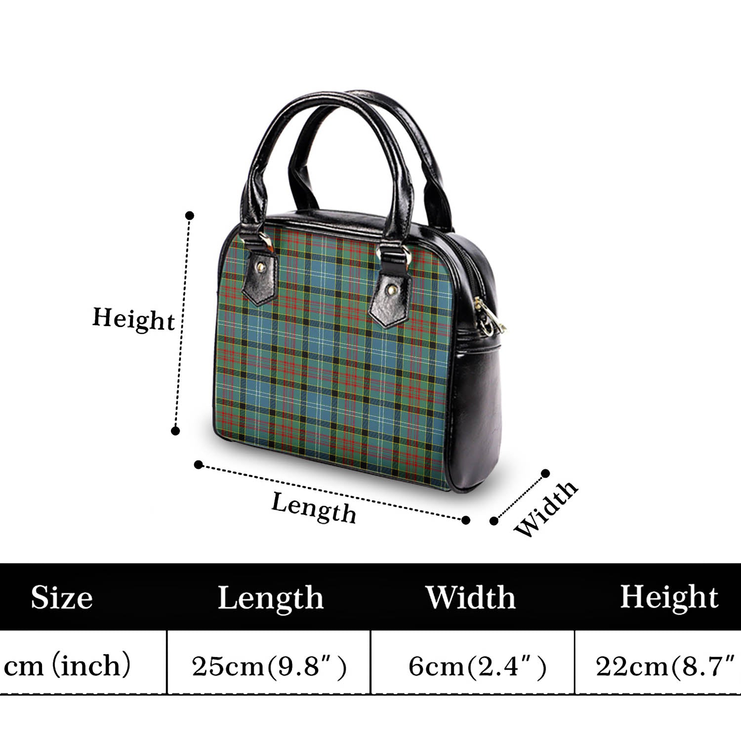 Paisley Tartan Shoulder Handbags - Tartanvibesclothing