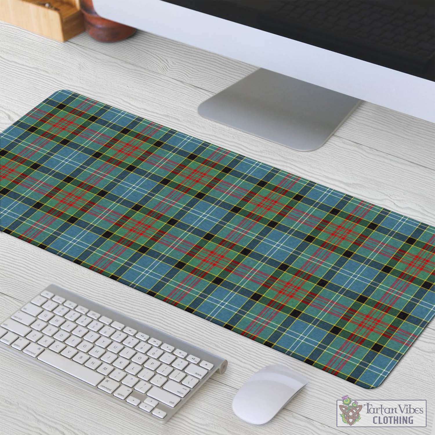 Tartan Vibes Clothing Paisley Tartan Mouse Pad