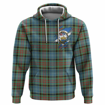 Paisley Clan Crest In Me Tartan Hoodie Scotland Flag Style