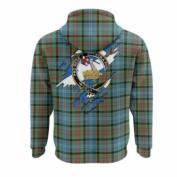 Paisley Clan Crest In Me Tartan Hoodie Scotland Flag Style
