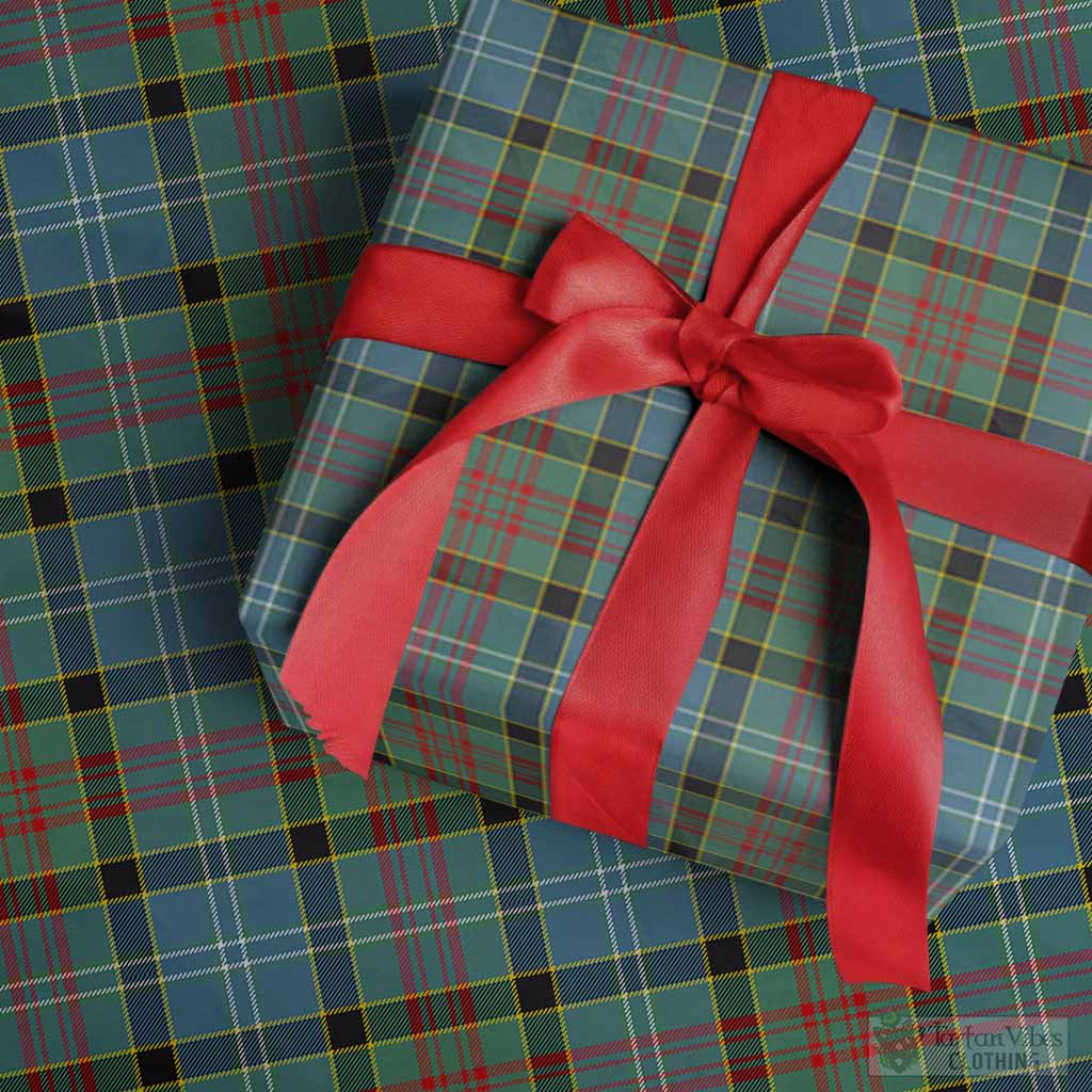 Paisley Classic Tartan Wrapping Paper, Classic Scottish Plaid Gift Wrap
