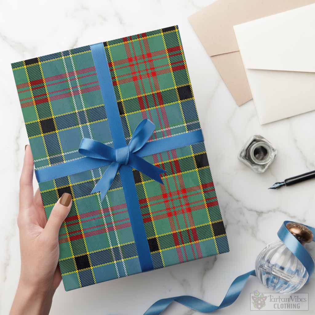 Paisley Classic Tartan Wrapping Paper, Classic Scottish Plaid Gift Wrap