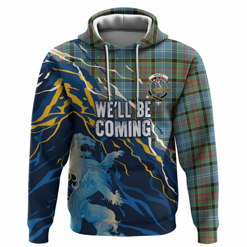 Paisley Scotland Tartan Hoodie WC2026 Football - We'll Be Coming