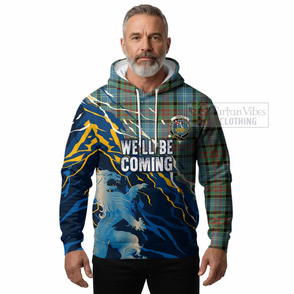 Paisley Scotland Tartan Hoodie WC2026 Football - We'll Be Coming