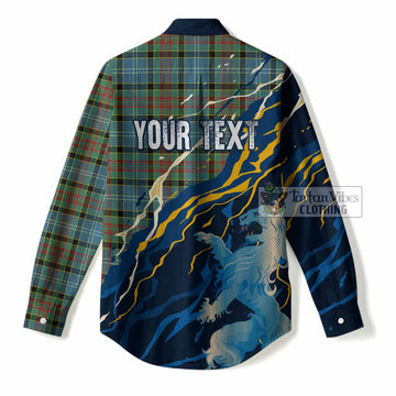 Paisley Scotland Tartan Women Casual Shirt WC2026 Football - We'll Be Coming