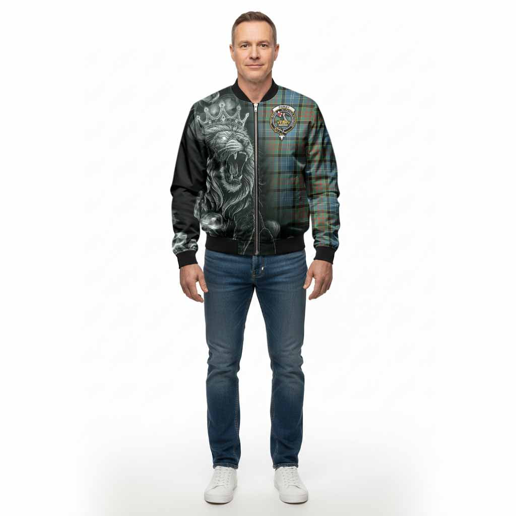 Paisley Tartan Bomber Jacket Roaring Lion Heritage