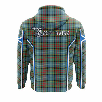 Paisley Tartan Crest Hoodie Scotland Coat of Arm Flag Style - Tartan Vibes Clothing